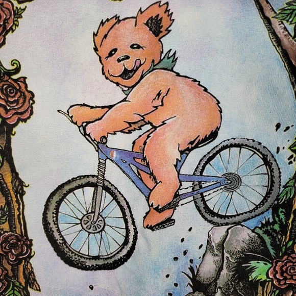 NWT Grateful Dead x Teton Gravity Research Air Bear Tie Dye Limited Ed Choose Sz - Picture 5 of 9